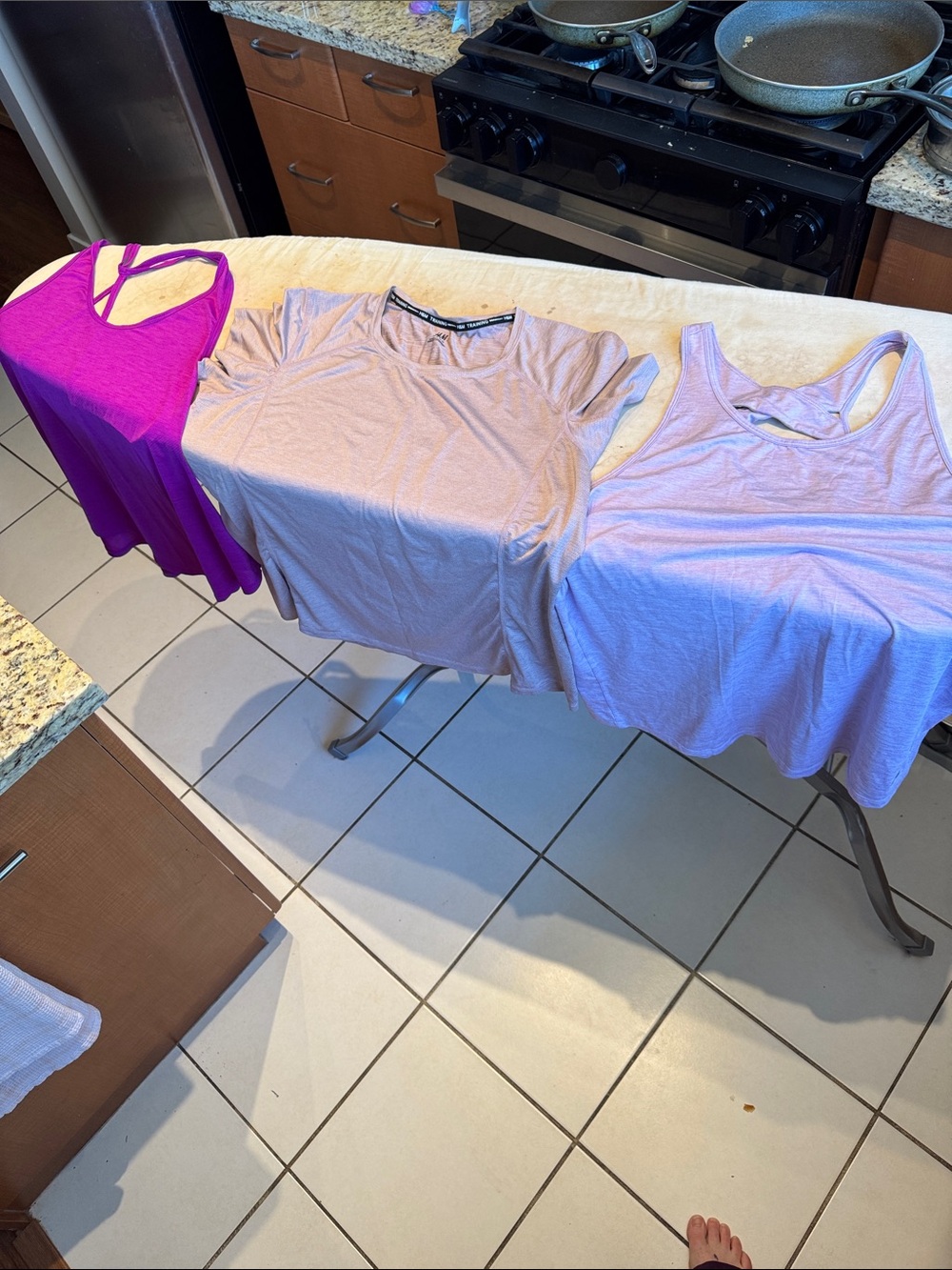 H&M Women’s Tank & Tee Set in Purple and Lavender